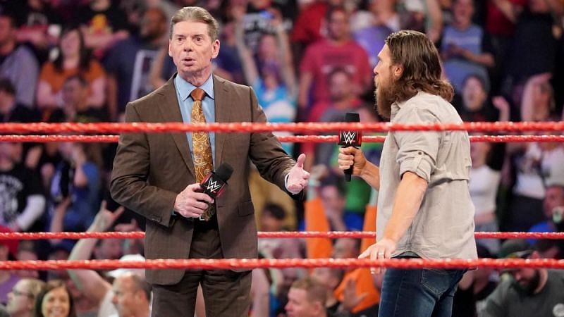Vince McMahon and Daniel Bryan