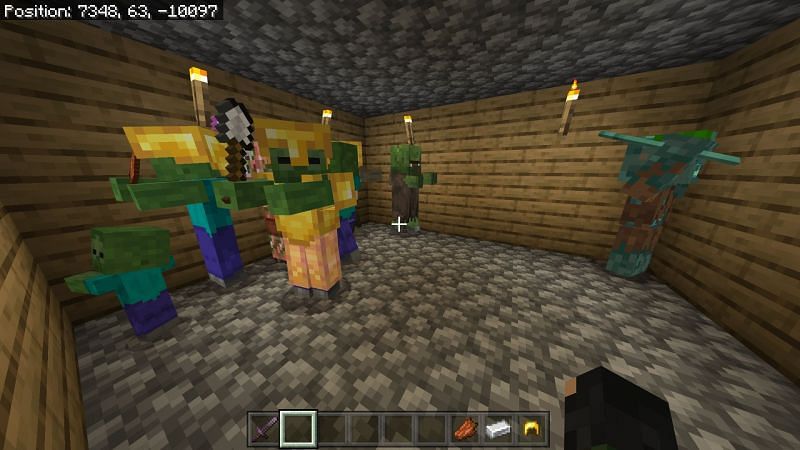 Minecraft Zombie Types Of Zombies How To Tame Behavior In Minecraft