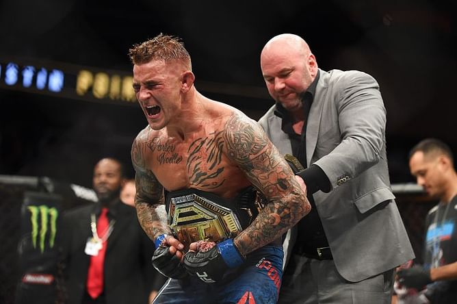 Dustin Poirier responds to fans claiming he had a bad weight cut for the UFC 257 weigh-ins