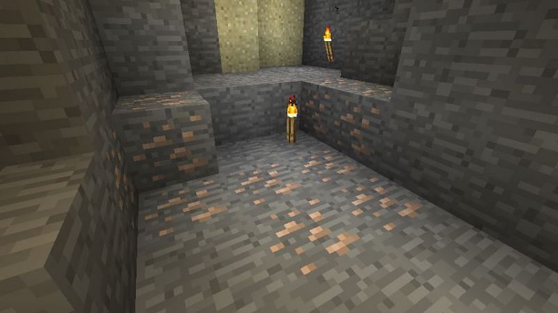 Iron ore is highly abundant in Minecraft (Image via Minecraft Wiki)