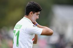 Naseem Shah has 'no excuses' for rookie mistakes against New Zealand
