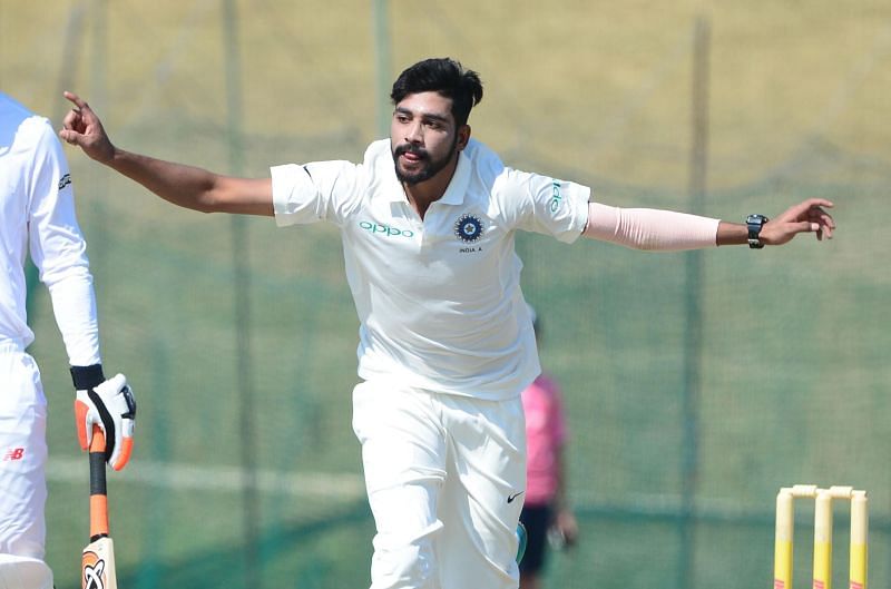 Mohammed Siraj picked up 41 wickets in the 2016-17 Ranji Trophy for Hyderabad.