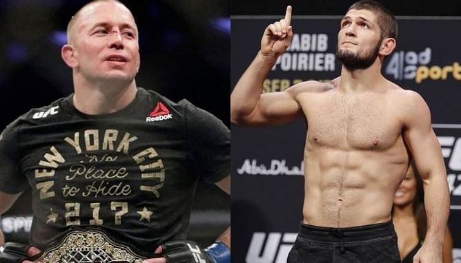 Dana White suggests Khabib Nurmagomedov must vacate the UFC Lightweight title if he wants to fight Georges St-Pierre