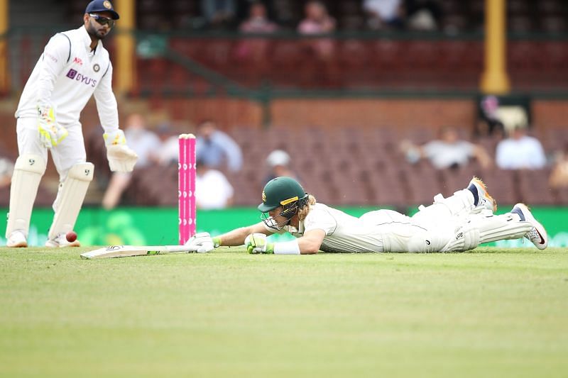 Will Pucovski scored a fifty on his debut.