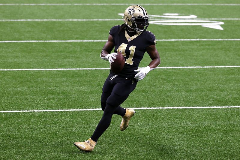 New Orleans Saints running back Alvin Kamara