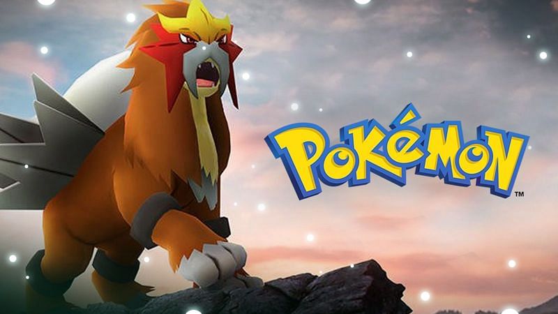 Entei is a legendary beast in the game (Image via Pokemon Company)