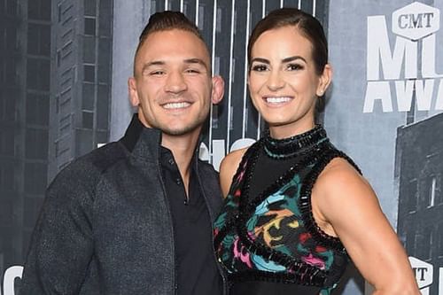 Michael Chandler and his wife, Brie Willett [Image credit: Michael Chandler's Instagram]