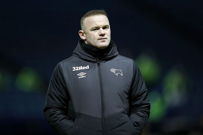 Wayne Rooney will lead Derby County against Cardiff Cty