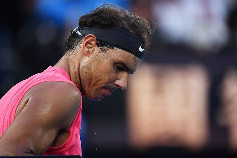 Rafael Nadal at the 2020 Australian Open