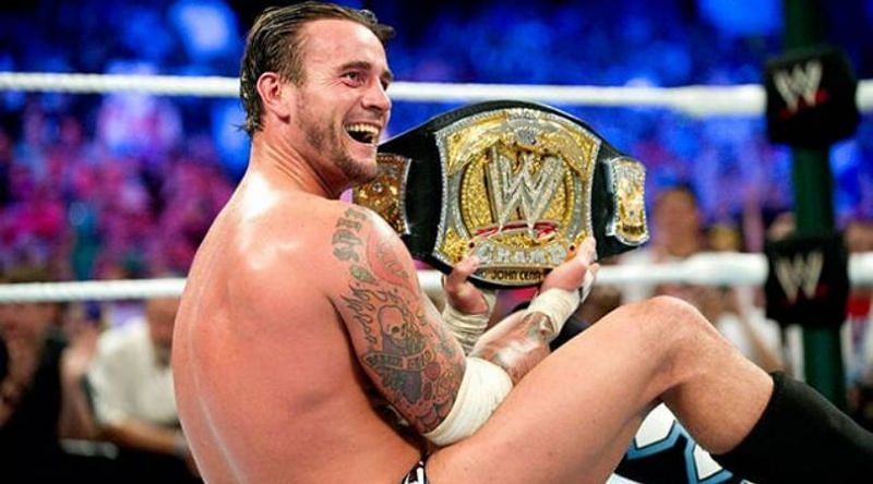 CM Punk as WWE Champion