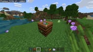 Using composter in Minecraft