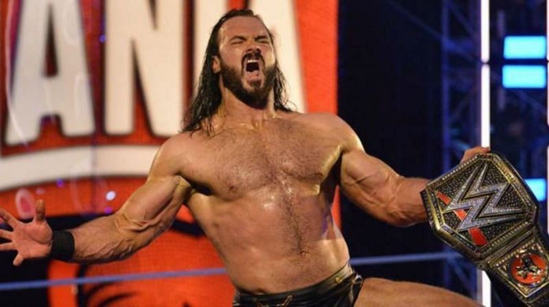 ड्रू मैकइंटायर रेसलमेनिया 36 में ब्रॉक लैसनर को हराकर नए WWE चैंपियन बने।