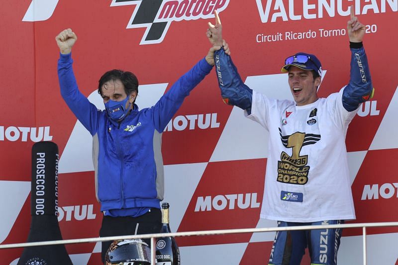 Davide Brivio took the Suzuki team to World Championship in 2020