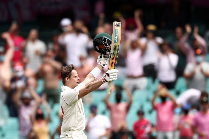 Steve Smith&#039;s century against India was his first in Test cricket since the 2019 Ashes.