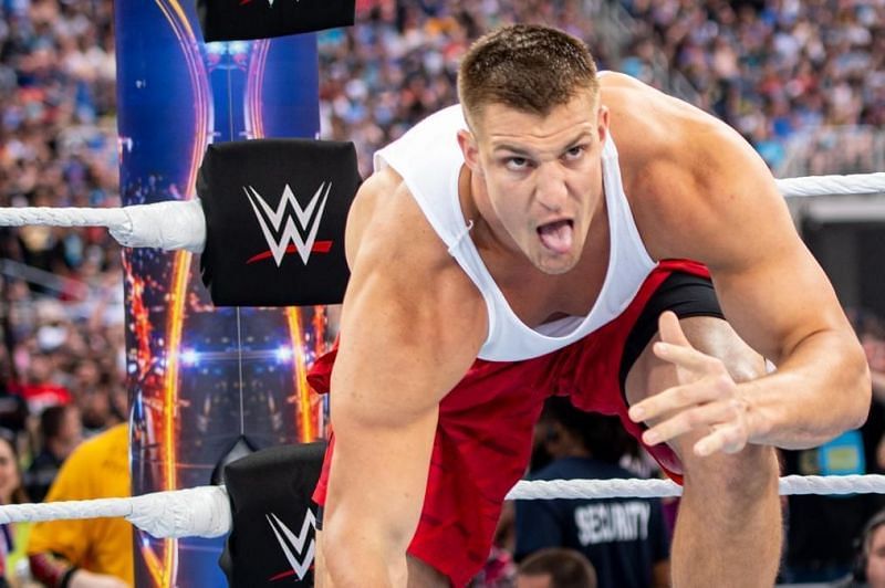 Gronk made his presence known in his little time with WWE