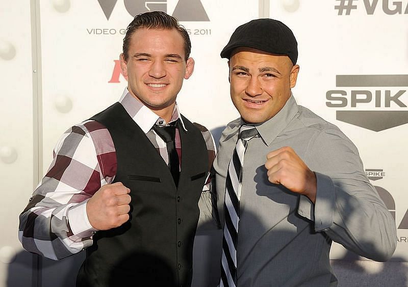 Michael Chandler and former UFC champion Eddie Alvarez