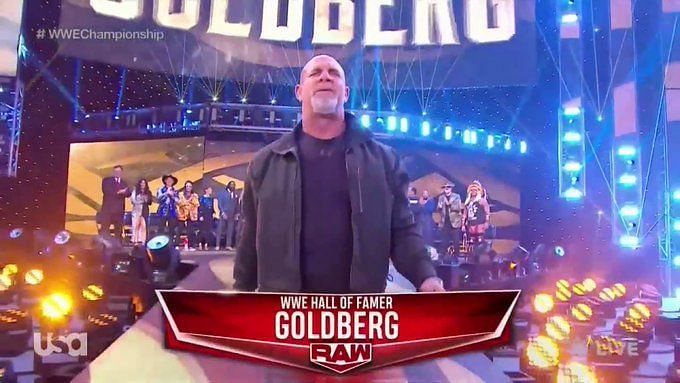 Goldberg on RAW Legends Night