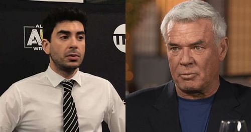 Tony Khan and Eric Bischoff.