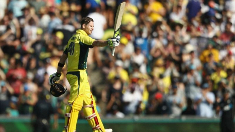 Steve Smith equalled Ricky Ponting&#039;s record of highest ODI score by an Australian captain.