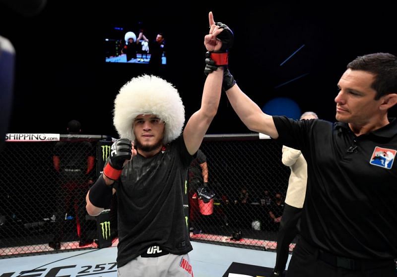 Umar Nurmagomedov followed in his cousin Khabib&#039;s footsteps with a UFC debut win.