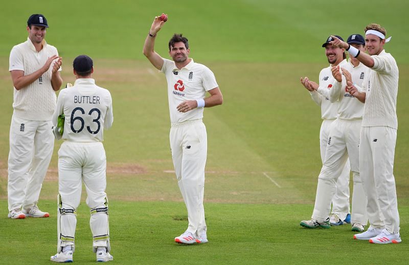 James Anderson is the fourth highest wicket-taker in Test cricket