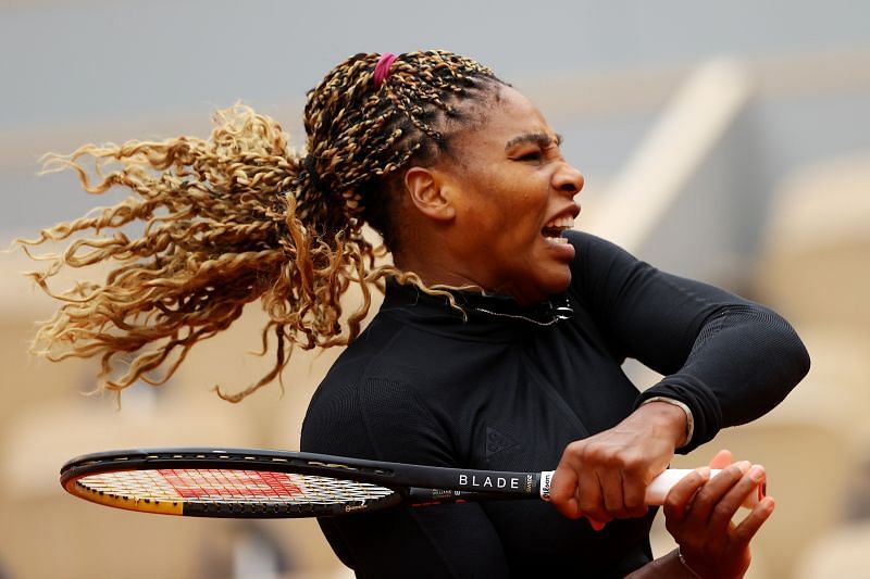Serena Williams at the 2020 French Open