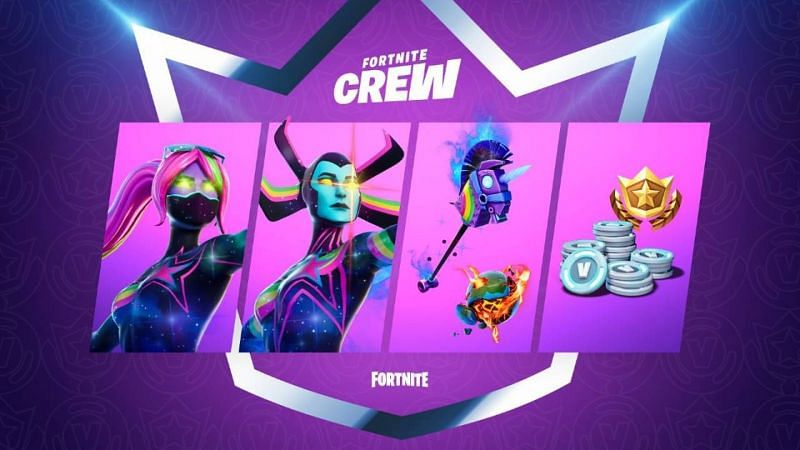 (Image via Epic Games) Some of what Fortnite Crew offers