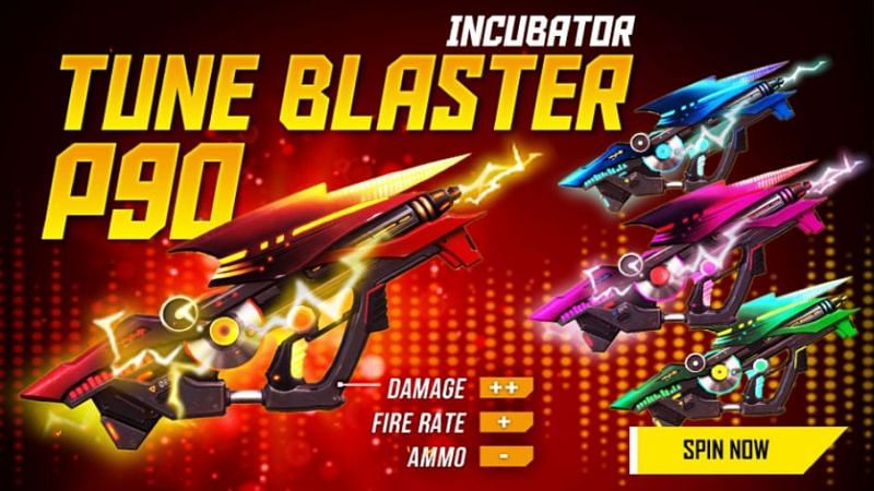 The Tune Blaster Incubator event recently commenced in Free Fire (Image via Free Fire)