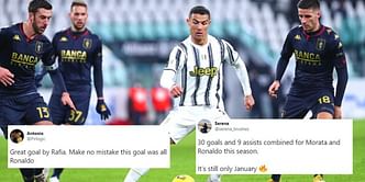 Twitter explodes as Juventus secure 3-2 win against Genoa in extra time