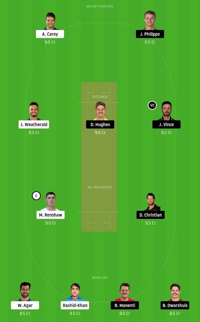 STR vs SIX Dream11 Tips