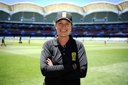 Umpire Claire Polosak set to become first female match official in a men's Test match