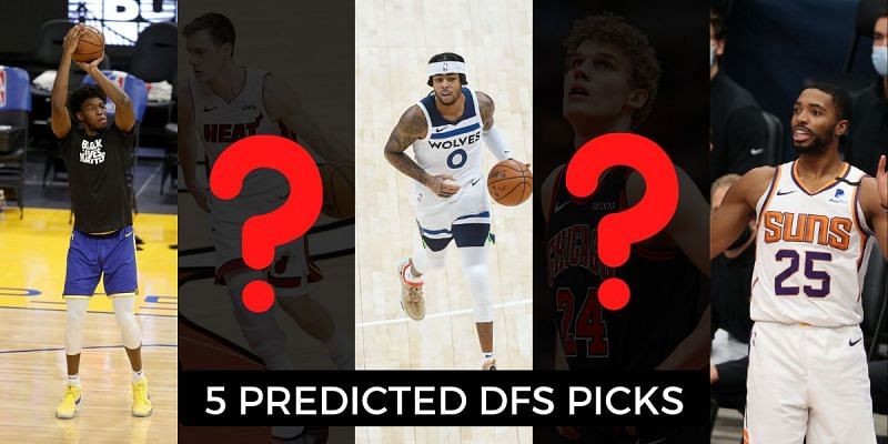 James Wiseman and D&#039;Angelo Russell feature in today&#039;s Top NBA DFS Picks