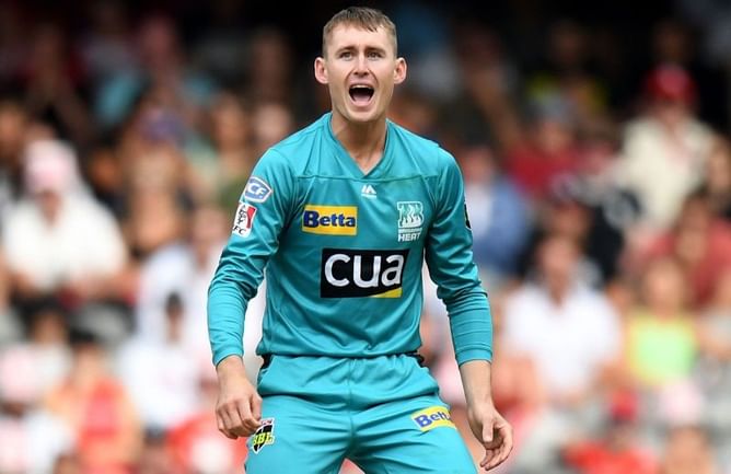 Watch: Marnus Labuschagne makes stunning boundary save for Brisbane Heat in BBL