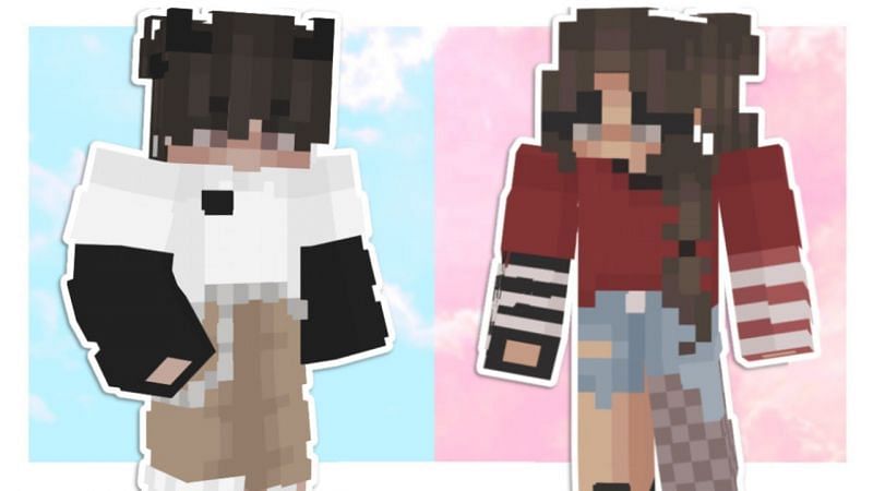 minecraft skins girl