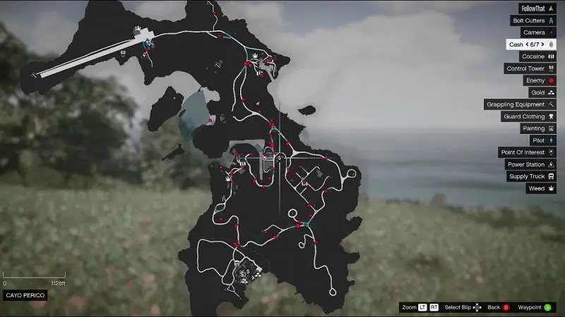 GTA Cayo Perico Island Size Compared To Full Los Santos Map