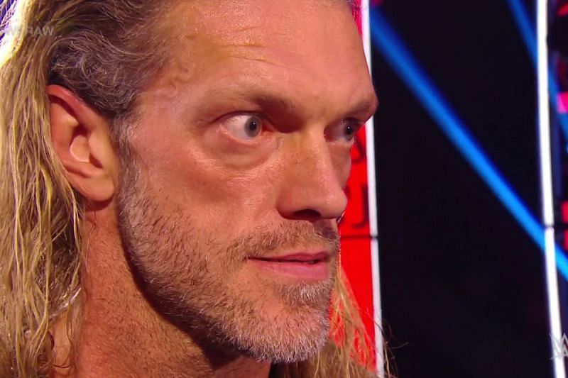 Edge on WWE RAW