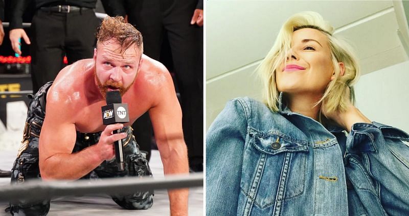 Jon Moxley and Renee Paquette