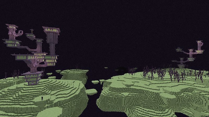 End Cities can be hard to find (Image via Minecraft Wiki)