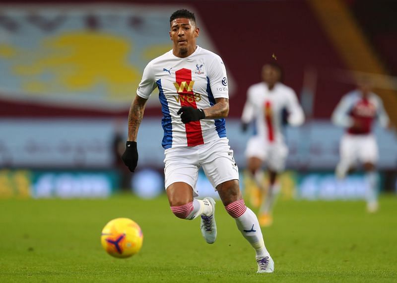 Patrick van Aanholt in action for Crystal Palace