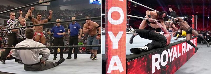 There have been several iconic Royal Rumble botches over the years