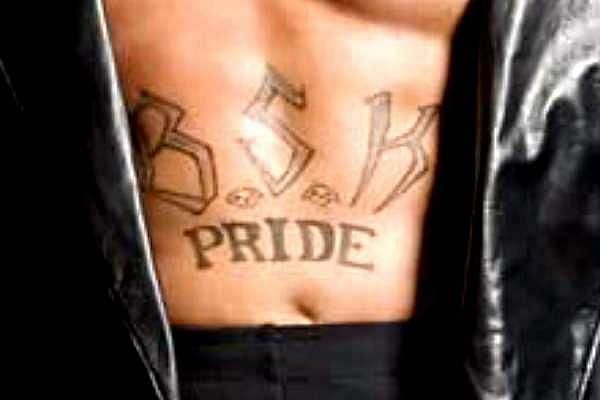 The BSK Pride tattoo