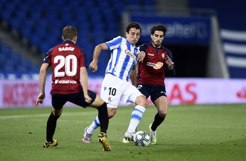 Real Sociedad take on Osasuna this weekend