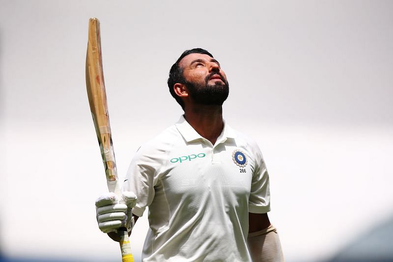 Cheteshwar Pujara made his Test debut in 2010