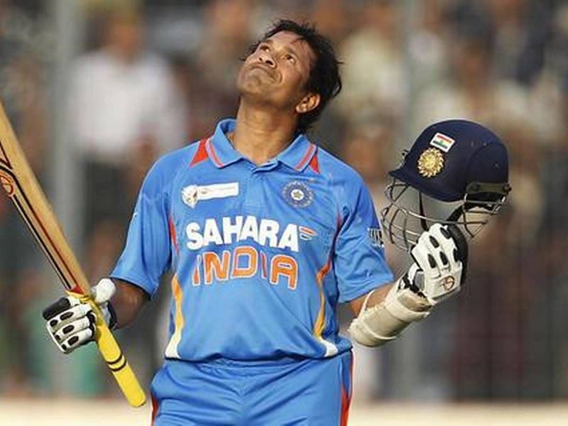 Sachin Tendulkar scored his 100th international ton in 2012.