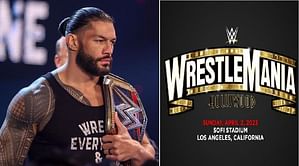 Roman Reigns teases big match at WrestleMania 39 in 2023