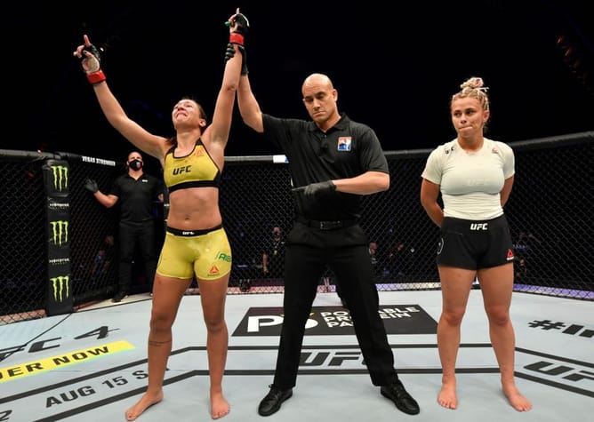 From opponents to training partners: UFC strawweight Amanda Ribas and Paige VanZant bury the hatchet