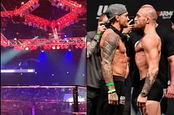 Watch: Drones circle the octagon ahead of UFC 257 as a big fight feel descends on Fight Island