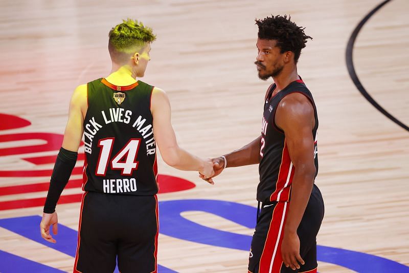 Tyler Herro and Jimmy Butler are both unavailable for the Miami Heat