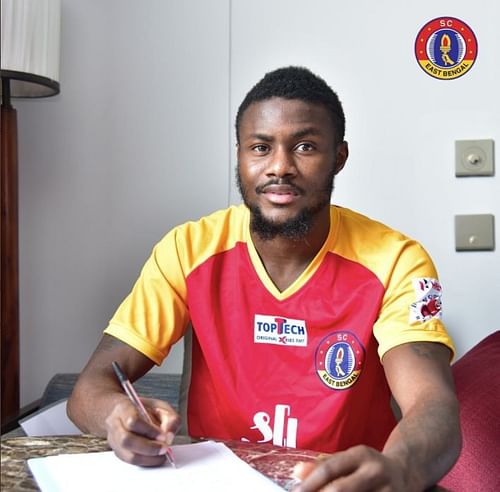 Bright Enobakhare signs for SC East Bengal