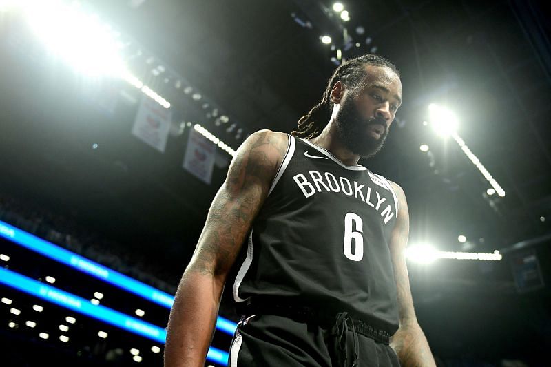 DeAndre Jordan #6 of the Brooklyn Nets